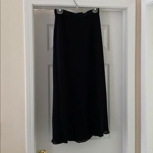 Long black skirt - great for work!